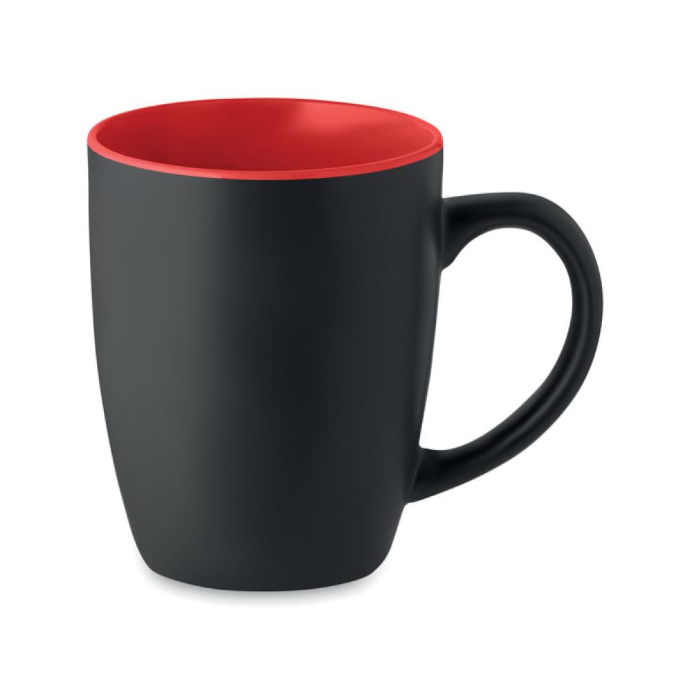 Taza cerámica bicolor 290 ml