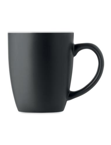 Taza cerámica bicolor 290 ml