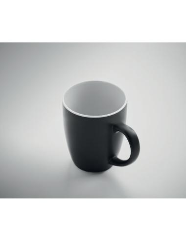 Taza cerámica bicolor 290 ml