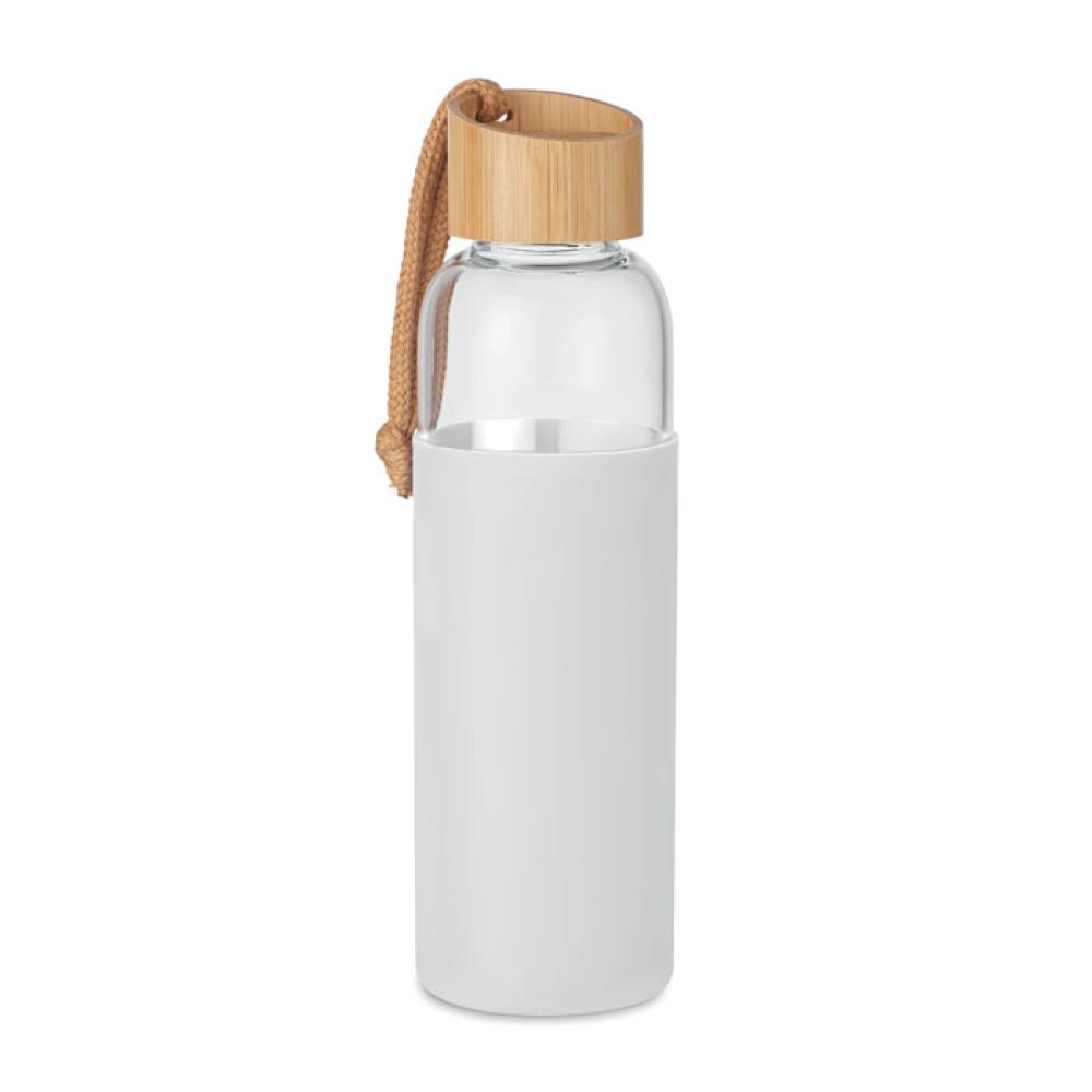 Botella vidrio 500 ml en funda