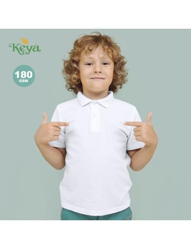 Polo Niño Blanco "keya" YPS180