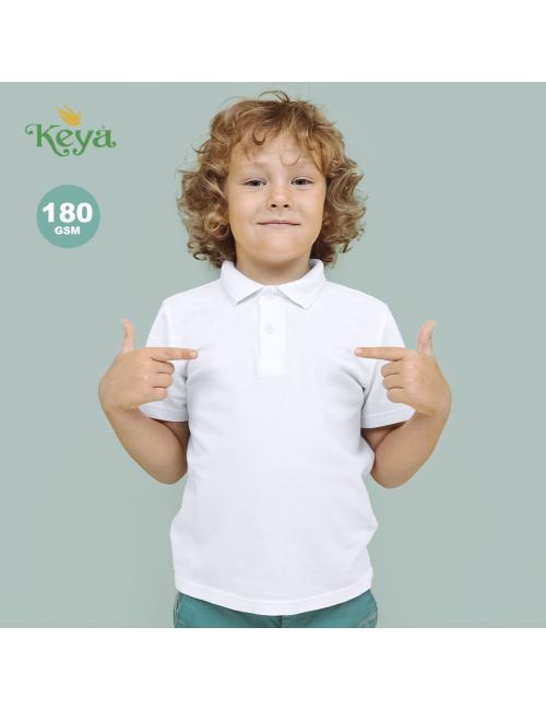 Polo Niño Blanco "keya" YPS180