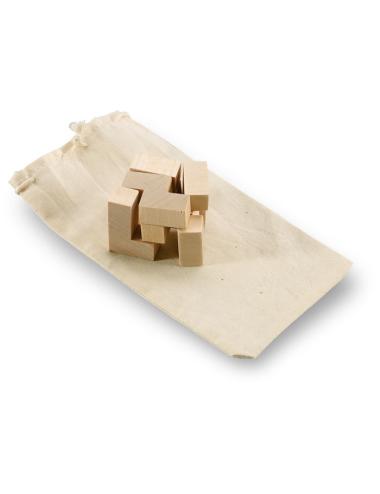 Puzzle de madera en bolsa