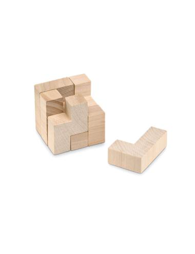 Puzzle de madera en bolsa